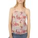 WAREHOUSE Lightweight Floral Chiffon Cami Strappy Top