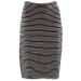 Next Ribbed & Striped Tube Pencil Skirt