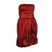 Scarlet Vintage 50s Strapless Taffeta Prom / Evening Dress. Size 8-10