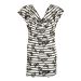 M&Co Cowl Neck Butterfly Print Mini Dress / Tunic