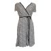 M&S Ditsy Floral Wrap Crossover Dress
