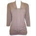 M&S 3/4 Sleeve Foldover Neck Tunic