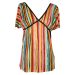 French Connection Striped Split Sleeve Tunic