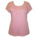 Evans Pink Scoop Neck Cotton Tunic. Size 22-24