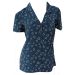 NEXT Heart Print Short Sleeve Blouse