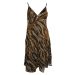 MONSOON Strappy Animal Print Dress