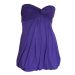 Jane Norman Strapless Gathered Twisted Bodice Mini Dress / Tunic