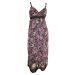 Next V-Neck Cross-Over Bodice Strappy Chiffon Dress