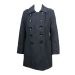 M&S Navy Double Breasted Military Style Winter Coat
